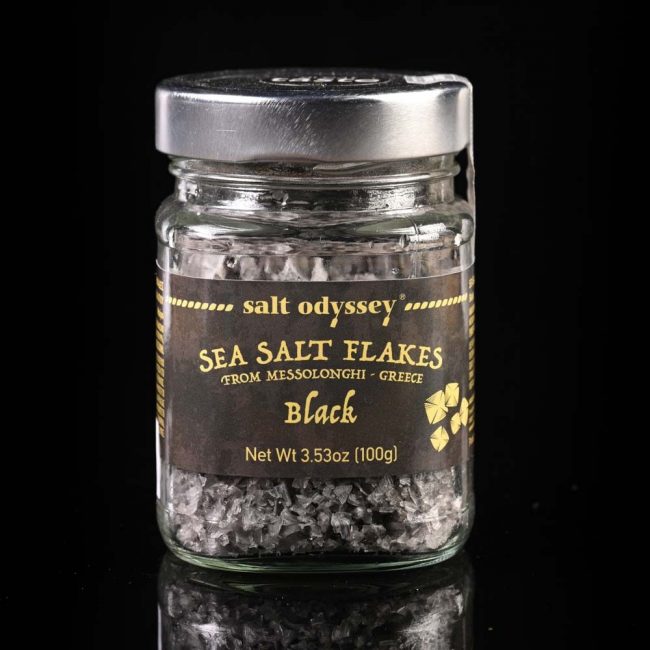 BLACK SEA SALT  FLAKES 100GR