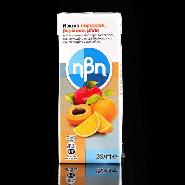 ORANGE APPLE APRICOT JUICE