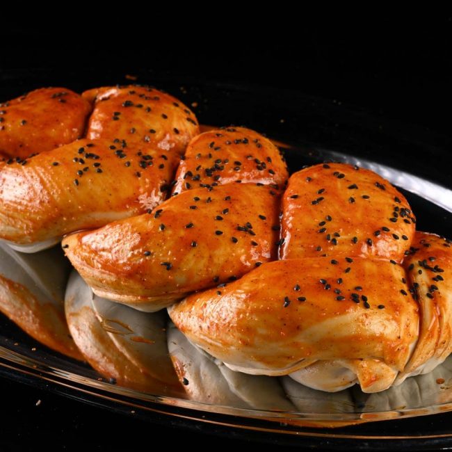 PHYLLO PASTRY WITH CHICKEN